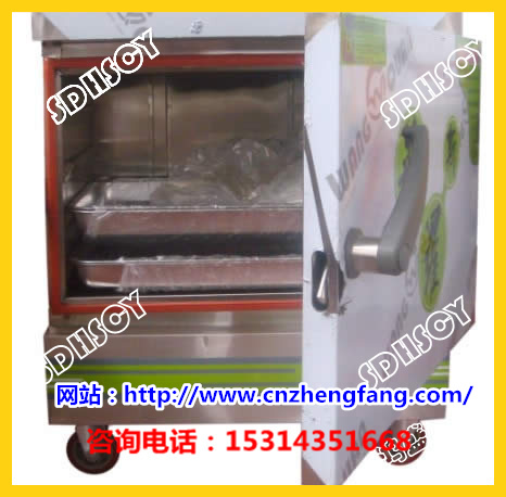 不锈钢全发泡单门4层蒸饭柜